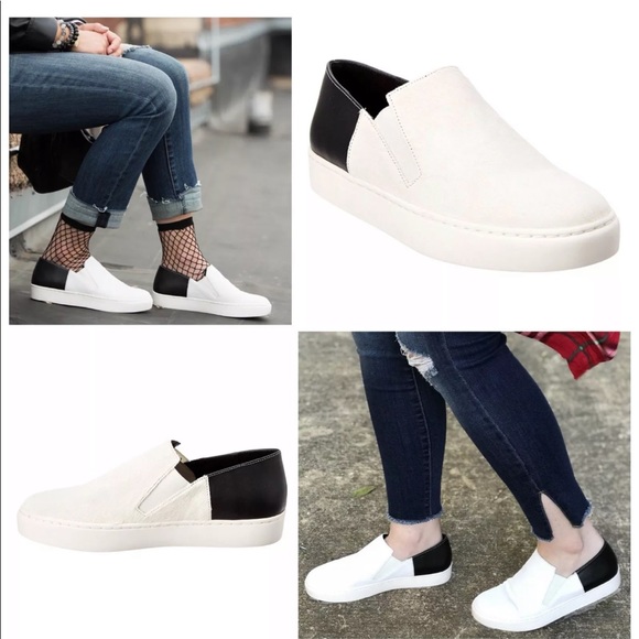 Free People Shoes - Free People Calf Hair Varsity Slip On Sneakers 38